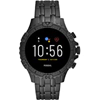 Fossil Men's Gen 5 Garrett Stainless Steel Touchscreen Smartwatch with Speaker, Heart Rate, GPS, Contactless Payments…