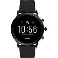 Fossil Gen 5 Carlyle Stainless Steel Touchscreen Smartwatch with Speaker, Heart Rate, GPS, Contactless Payments, and…
