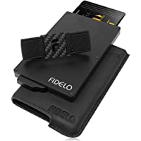 Fidelo Minimalist Wallets Card Wallet - Hybrid RFID Wallets for Men Slim Wallet