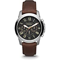 Fossil Men's Grant Stainless Steel Quartz Chronograph Watch