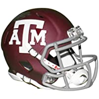 Johnny Manziel Autographed Texas A&M Mini Speed Helmet - Hand Signed & JSA Authenticated