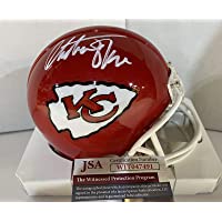 Kansas City Chiefs Christian Okoye Signed Mini Helmet Jsa Coa - Autographed NFL Mini Helmets