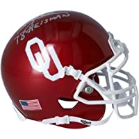 Billy Sims Oklahoma Sooners Autographed Schutt Mini Helmet with"78 Heisman" Inscription - Autographed College Mini…