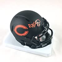 Devin Hester Chicago Bears Signed Autographed Black Eclipse Mini Football Helmet with JSA COA