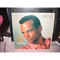HARRY BELAFONTE signed classic "An Evening With Belafonte" album cover / UACC Rd # 212