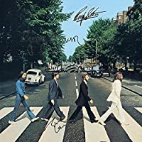 The Beatles Signed Autographed Abbey Road Record Album Cover LP Autographed Signed Facsimile