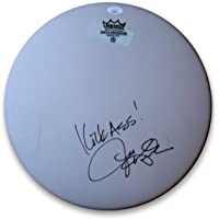 Jeff Keith Signed Autographed 14" Drumhead Tesla Singer JSA KK78509