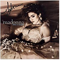 Madonna Signed Autographed Like A Virgin Record Album Cover LP Autographed Signed Facsimile