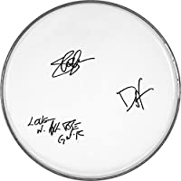 Guns N Roses Autographed Signed Clear Drumhead - Axl Rose - Slash - Duff Autographed Signed Facsimile