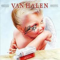 Eddie Van Halen Signed Autographed 1984 Record Album Cover LP Autographed Signed Facsimile