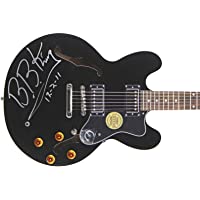 B.B. King 12-2-11 Signed Epiphone Dot Guitar Autographed BAS #A39866 - Beckett Authentication - Guitars