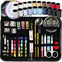 Artika Sewing Kit for Adults, Kids & Beginners w/ Needles, Thimble, Knitting Tools & More - Craft Travel Supplies and…