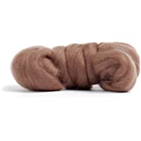 Merino Wool Roving, Premium Combed Top, Color Parchment, 21.5 Micron, Perfect for Felting Projects, 100% Pure Wool, Made…