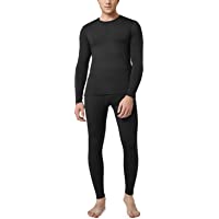 LAPASA Mens Heavy/Light/Mid Weight Thermal Underwear Set, Fleece Lined Long Johns Warm Top & Pants (Thermoflux M24/M11…