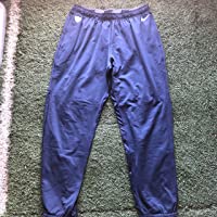 Mens Dallas Football Team Nike Dri-Fit Sweat Pants- Football 3XL Zippered Calf Navy Blue Game Issued League Equipment