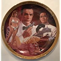 Rare James Bond 007 Collector Plate Dr No Sean Connery Franklin Mint Dick BobwicK