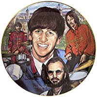 Ringo Starr Signed Auto Gartlan Ltd. Ed. Plate The Beatles Beckett BAS