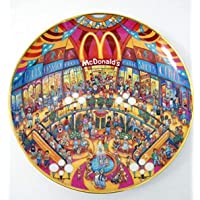 Vintage 1996 McDonalds Golden Showcase Collector Plate Franklin Mint Bill Bell Artist 8 1/2"