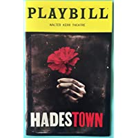 Brand New Opening Night Color Playbill from Hadestown at the Walter Kerr Theatre starring Reeve Carney Eva Noblezada…