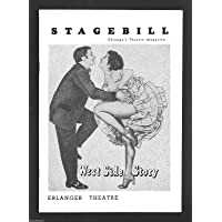 Stephen Sondheim "WEST SIDE STORY" Leonard Bernstein / Larry Kert 1959 Playbill