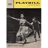 Stephen Sondheim"WEST SIDE STORY" Leonard Bernstein/Carol Lawrence/Larry Kert 1958 Broadway Playbill
