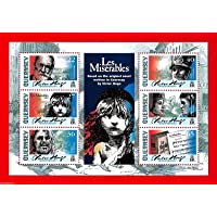 Victor Hugo "LES MISERABLES" Bicentenary 2002 Commemorative Guernsey Stamp Sheet