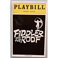 Playbill from Fiddler on the Roof the 2004 revival which played at the Minskoff Theatre starring Harvey Fierstein Lori…