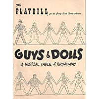 Frank Loesser"GUYS & DOLLS" Vivian Blaine/Sam Levene/Robert Alda 1951 Broadway Playbill