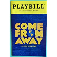 Color Playbill from Come From Away at the GERALD SCHOENFELD THEATRE starring Chad Kimball Jenn Colella Q. Smith Jim…