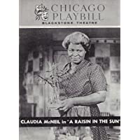 Claudia McNeil"A RAISIN IN THE SUN" Lorraine Hansberry 1961 Chicago Playbill