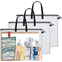 Art Portfolio Bag 19 x 25 Inch, Poster Storage Bag with Zipper and Handle for Artworks, Bulletin Boards, Painting…