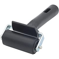 Rubber Roller, Ideal for Anti Skid Tape Construction Tools, Print, Ink and Stamping Tools (2.5-Inch, Black)
