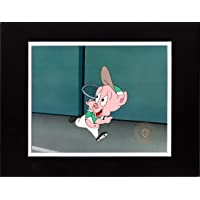 Tiny Toons Original Production Animation Cel Hamton J Pig 1990-92 Spielberg with WB Seal and COA