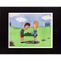 Beavis and Butthead Production Animation Cel MTV 1993-1997 with COA and Seal Mike Judge 44