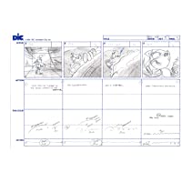 Sonic Underground Huge Hand-Drawn Production Storyboard 1999 from DIC Pg 95