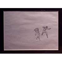 Star Wars: Ewoks Wicket from Season Two Original Production Animation Cel with Stuck Drawing from Lucasfilm b5530