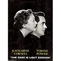 Tyrone Power "THE DARK IS LIGHT ENOUGH" Katharine Cornell 1955 Souvenir Program