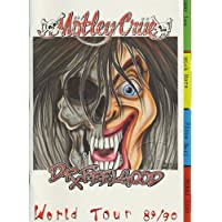 Motley Crue 1989-90 Dr. Feelgood Tour Concert Program Programme