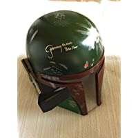 SW Empire Strikes Back Boba Fett Helmet Signed Autographed by Jeremy Bulloch JSA