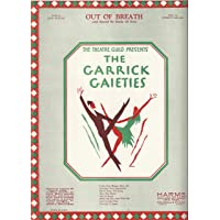 Johnny Mercer"GARRICK GAIETIES" Imogene Coca/Edith Meiser 1930 Broadway Sheet Music