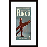 Framed Ringo Starr Photo Autograph with Certificate of Authenticity