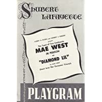 Mae West"DIAMOND LIL" Ray Bourbon/Sylvia Syms 1949 Detroit Tryout Playbill