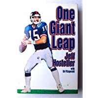 Jeff Hostetler Signed Autographed Book One Giant Leap NY Giants PSA AJ57826