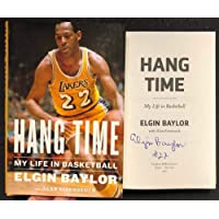 Elgin Baylor Signed Book Hang Time: My Life in Basketball BAS Beckett COA