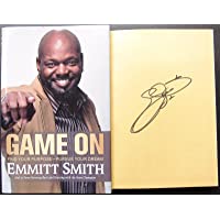 Emmitt Smith signed Book Game On Cowboys 1st Print Beckett BAS Authentic auto