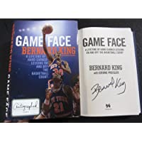Bernard King signed Book Game Face: A Lifetime of Hard-Earned Lessons On and Off the Basketball Court 1st Print