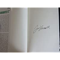 Joe Namath Signed Autograph Book Jets All The Way My Life In Four Quarters JSA