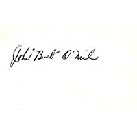 John Buck O'Neil Autographed/Signed 3x5 Card Negro League - MLB Cut Signatures