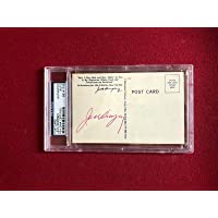 Jack Dempsey"Autograph" (PSA/DNA) Post Card (Scarce/Vintage) - Boxing Cut Signatures