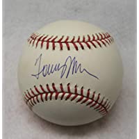 TOMMY JOHN Autographed Official Major League Baseball (with MLB Authentication)